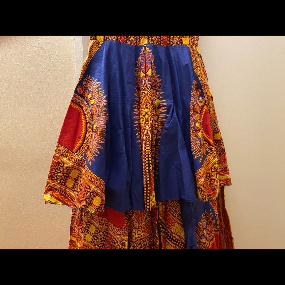 African print Prom Dress - Picture 8 of 9